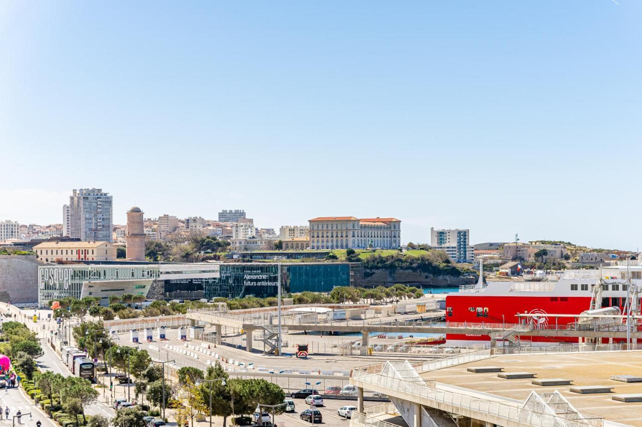 T2 Vue Mer Au Pied De La Major Marseille Exteriér fotografie
